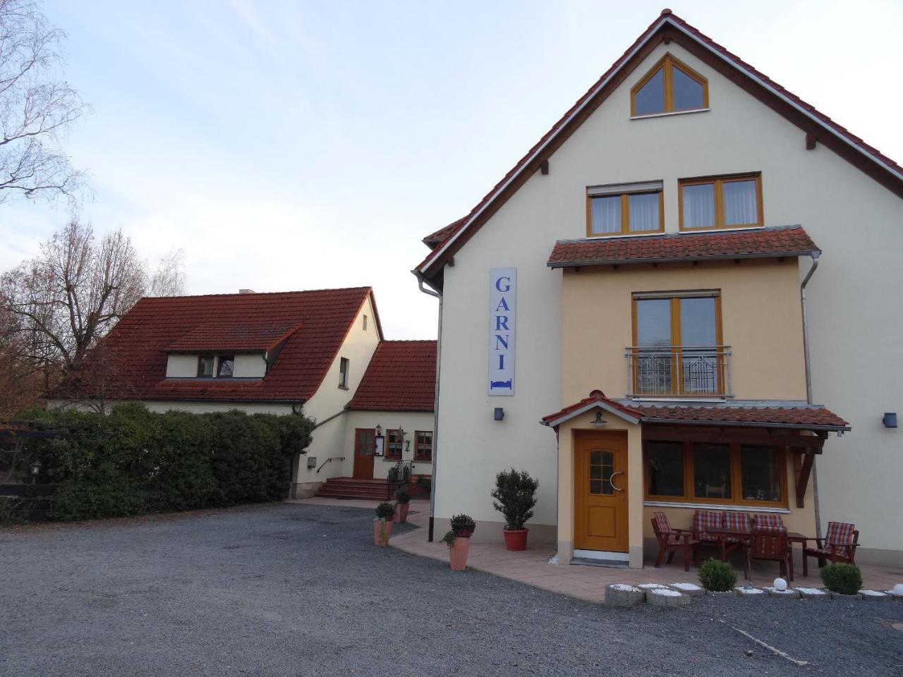 Apartamento Restaurant - Garni Bei Peppo Ebern Exterior foto